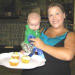 Brooke and Baby Armijo, Cupcake Baking Winner