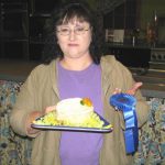 April Burton, savory cheesecake winner
