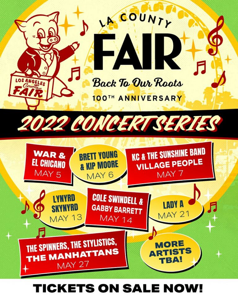The 2022 LA County Fair Concert Series Lineup Has Arrived (Tickets On