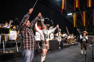 Band at Oktoberfest 